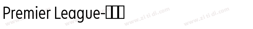 Premier League字体转换
